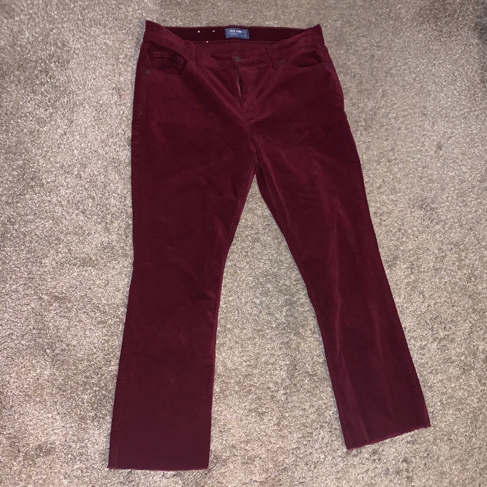 Old Navy corduroy flare pants